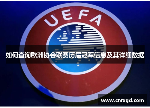 如何查询欧洲协会联赛历届冠军信息及其详细数据